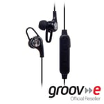 GROOV-E PULSE V2 WIRELESS BLUETOOTH IN EAR HEADPHONES - BLACK - PULSE-V2-BK