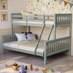Vida Designs Milan Triple Sleeper Bunk Bed Frame Bedroom Furniture