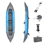 Bestway Hydro-Force Surge 2 Persons Inflatable Raft | Inflatable Boat with Hand Pump, Oars, Seats, Gear Pouch, Carry Bag, Two-Seater