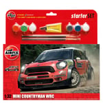 A55304 – Airfix 1:32 Mini Countryman WRC Car – Plastic Kit Starter Set