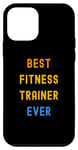 Coque pour iPhone 12 mini Meilleur entraîneur de fitness apprécié