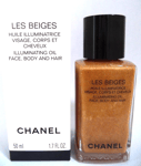 CHANEL Les Beiges Illuminating Oil Face Body Hair 50ml BNIB Rare Ltd Edit Size