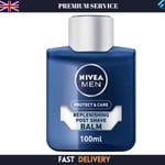 NIVEA Men Protect & Care Replenishing Post Shave Balm (100Ml), Aftershave Balm