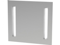 Spegel GODHAVN LED 15W/830 badrumsspegel med 2 ljusfält 600X650X34,5mm
