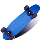 27inch Cruiser Skateboard Adult Trick Maple Deck Skateboards with PU Wheel for Adults Beginners Girls Boys Highway Street Scooter (Color : A)