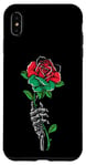 Coque pour iPhone XS Max Rose du Malawi avec squelette Fierté du drapeau du Malawi Souvenir