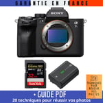 Sony A7S III Nu + SanDisk 32GB Extreme PRO UHS-II 300 MB/s + Sony NP-FZ100 + Guide PDF MCZ DIRECT '20 TECHNIQUES POUR RÉUSSIR VOS PHOTOS