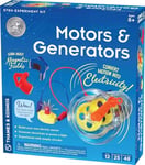 Thames & Kosmos Motors & Generators, Kids Science Kit, Learning Resources About Electric Motors and Electricity, STEM Toys for Science Experiments, Age 8+