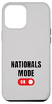 Coque pour iPhone 15 Pro Max Mode national pour athlète, sports, football, gymnastique, natation