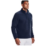 Under Armour Men Sweater Fleece Half Zip Top Sherpa Borg Pullover UA Golf