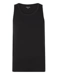 Men's Tank Top, Cotton/Stretch Tops T-shirts Sleeveless Black NORVIG