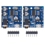 Lot de 2 modules audio Bluetooth MP3 avec interface USB 5P pour haut-parleur de voiture a monter soi-meme, DC3,7-5,5 V