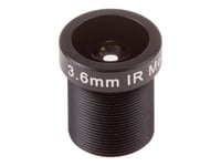 Axis - Cctv-Objektiv - M12-Montering - 3.6 Mm - F/1.8 (Paket Om 10) - För Axis P3925-Lre, P3925-Lre M12, P3925-R, P3935-Lr