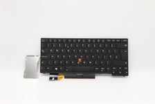 Lenovo ThinkPad P43s Keyboard Spanish Black Backlit 01YP548