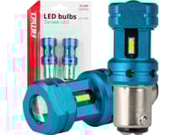 Led-Lampor Canbus 1157 Bay15d P21/5W 4Smd 1860 Vit 12V 24V Amio-04253