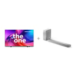 Philips The One PUS8548 55" 4K LED Ambilight Google TV + TAB8507 3.1 Dolby Atmos Soundbar -tuotepaketti