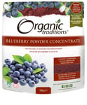 Organic Traditions Blueberry Powder - Blåbär (Vaccinium Angustifolium) 100 gram