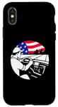 iPhone X/XS Trucker American Flag Truck Driver Case