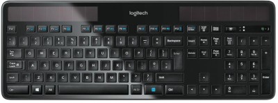 Logitech Wireless Solar Keyboard K750, tysk layout, Unifying mottagare