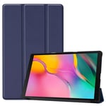 Tri-fold Fodral för Samsung Galaxy Tab A 10.1 2019 - Mörkblå