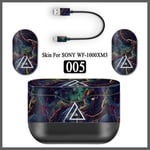 Autocollant Stickers Skin de Protection pour Sony WF-1000XM3 #4