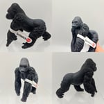 Schleich Wild Life Gorilla Male Toy Figure New with tag black zoo ape monkey