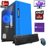 Ultra Fast Quad Core Desktop Gaming PC Computer Bundle 3.9 8GB 1TB Windows 10 EB