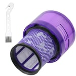 Filter for DYSON V11 SV14 Cyclone Cordless Vacuum Cleaner Washable Purple Brush