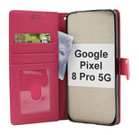 New Standcase Wallet Google Pixel 8 Pro 5G (Hotpink)