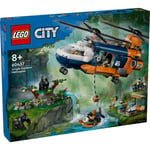 Lego City Exploration: Jungle Explorer Helicopter At Base Camp (60437)