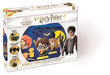 Joustra - Atelier Figurines Plâtre Harry Potter - Loisirs créatifs Enfants - Coffret pour créer 3 J43569 Multicolore, Taille unique