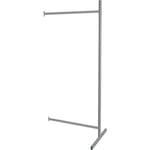 Golvställ T-fot, Tilläggs sektion 900x610x1500 RAL 7004