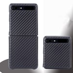 Hülle® Textured Leather Case Foldable,Anti Vibration & Anti Fall,Comfortable Grip Full Protection Shell Compatible for Samsung Galaxy Z Flip 5G/Samsung Galaxy Z Flip (1)
