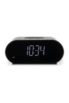 Roberts Ortus Charge DAB/DAB+/FM Alarm Clock Radio With Wireless Charger - Black