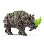 schleich Eldrador 70157 Battle Rhino - Realistic Fantasy - High-Intensity Mythical Monster Action Figure with Movable Head, Play Time Imagination Monster Toys Gift for Boys and Girls, Kids Ages 7+
