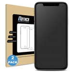 Mothca [2 Pack] Matte Screen Protector for iPhone Xs/iPhone X/iPhone 11Pro, Anti-Glare & Anti-Fingerprint Tempered Glass Clear Film Case Friendly 3D Touch Bubble Free