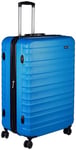 Amazon Basics Valise de voyage à roulettes pivotantes, Bleu clair, 78 cm