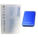 Kurphy 2.5 Inch Blue External Hard Drive 2Tb Hdd Usb3.0 Externo Hd Disk Storage Devices Laptop Desktop Hard Disk 2Tb