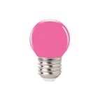 Bailey LED klot rosa 30lm E27 1W 
