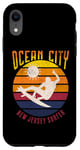 iPhone XR New Jersey Surfer Ocean City NJ Sunset Surfing Beaches Beach Case