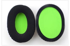 remplacement Oreillettes Coussin Cache-Oreilles Oreillettes sauna bande pour Kingston HSCD KHX-HSCP Hyperx Cloud ii 2 stinger core éponge couverture - Type Black Green Mesh