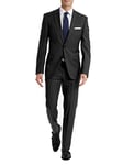 Calvin Klein Men's X-Fit Slim Stretch Suit Separate (Blazer Dress, Charcoal Pant, 33W x 32L