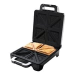 Quest 4-Slice Deep Fill Sandwich Toaster / Stainless Steel / Non-Stick Plates