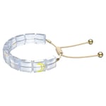 Swarovski armbånd Letra bracelet Moon, White, Gold-tone plated - 5615863
