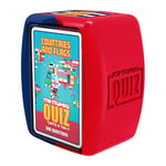Top Trumps Countries and Flags Quiz Game, 500 questions to test your knowledge and memory on countries, continents, cultures and flags, educational gift and toy for boys and girls aged 8 plus