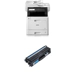 Brother MFC-L8900CDW A4 Colour Laser Wireless Multifunction Printer with Black Toner Cartridge