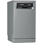 Hotpoint Slimline Freestanding Dishwasher - Silver