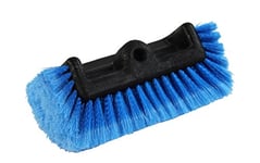 Forum Equipement - Brosse de lavage poils doux Quadri-Faces - Longueur 25 cm, Bleu