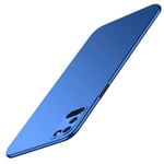 HDOMI OPPO A52/OPPO A72 Case, and Super Thin Cover Hard PC Rear Protecting Shell for OPPO A52/OPPO A72 (Blue)