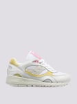 Saucony - Chaussure Femme Shadow 6000 Blanc/Jaune S70765-2